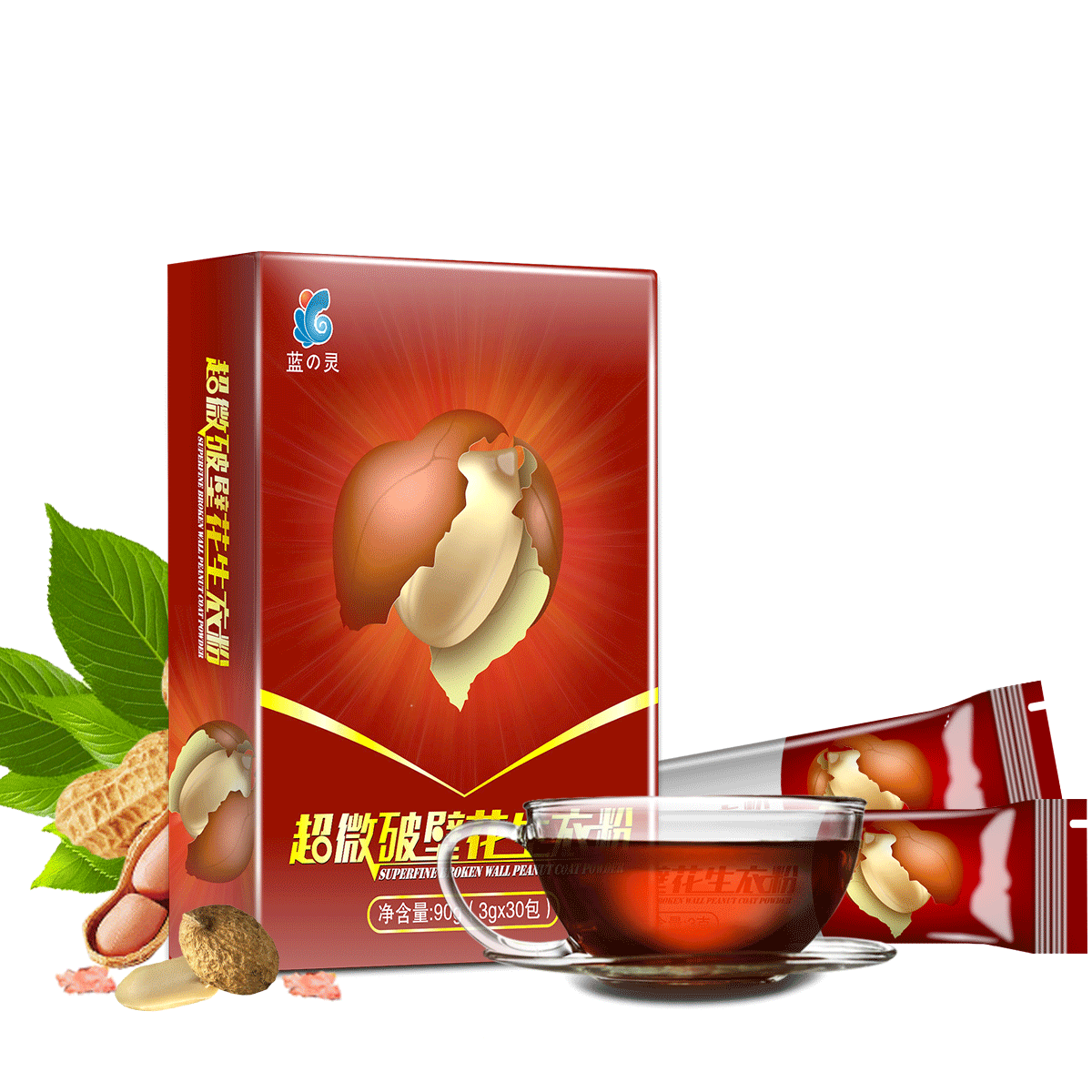 超微破壁花(huā)生衣粉